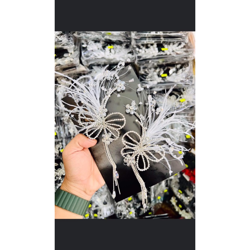 Bộ cài tóc cô dâu