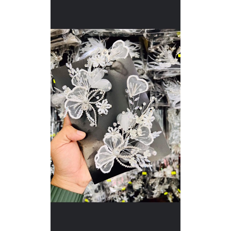 Bộ cài tóc cô dâu