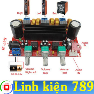 Mạch khuếch đại 2.1 3116D2 200W 100W+2x50W - Linh Kiện 789
