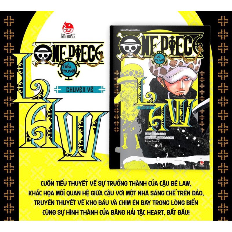 Sách - One Piece Tiểu Thuyết : Chuyện về Law - NXB Kim Đồng