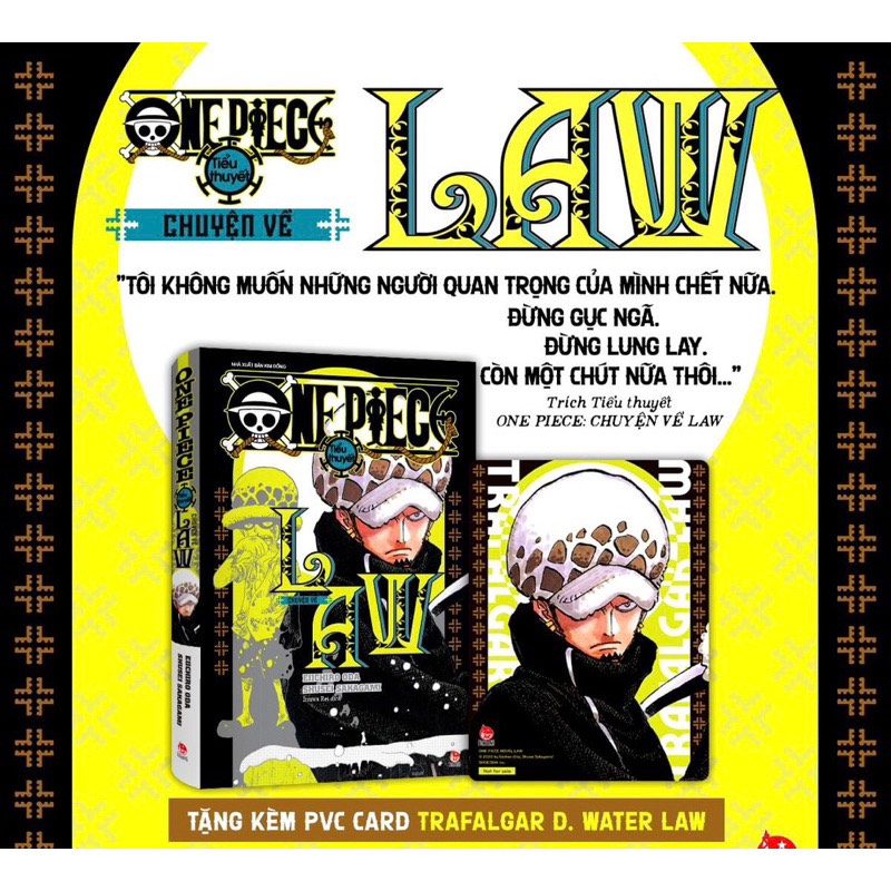 Sách - One Piece Tiểu Thuyết : Chuyện về Law - NXB Kim Đồng