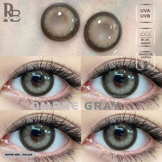 Kính Áp Tròng RUBYEYES Sillicone Hydrogel Màu Xám Ombre Grey, Kính Áp Tròng Hàn Quốc BST BEARLENS
