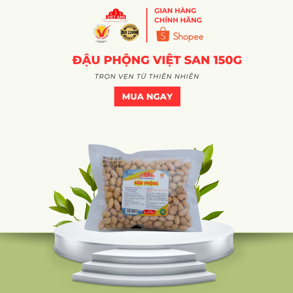 Đậu Phộng Loại 1 Việt San 150g