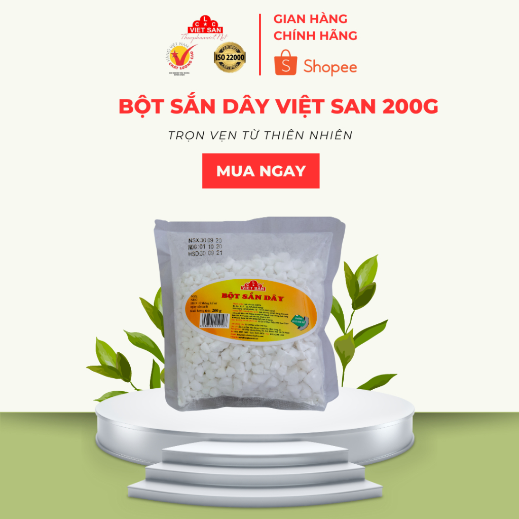 Bột Sắn Dây Việt San (gói 200gr)