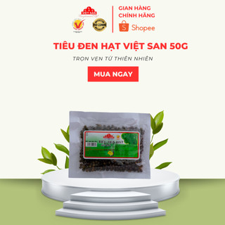 Tiêu Đen Hạt Việt San (Gói Gram)