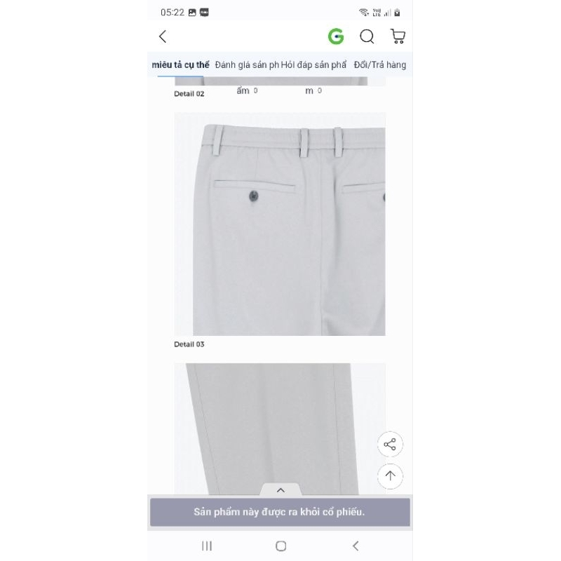 Quần nam Adhoc xuất Hàn