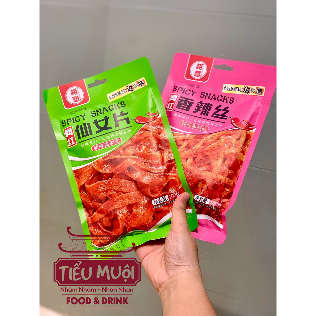 Que Cay Spicy Snack Tứ Xuyên 100g  Ăn Vặt Tiểu Muội