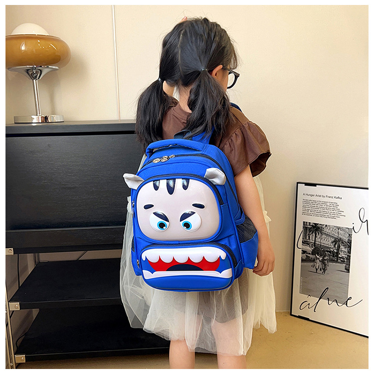 Balo mầm non cặp cho bé trai gái đi học mẫu giáo in 3d ngộ nghĩnh đáng yêu vải oxford cao cấp 1330