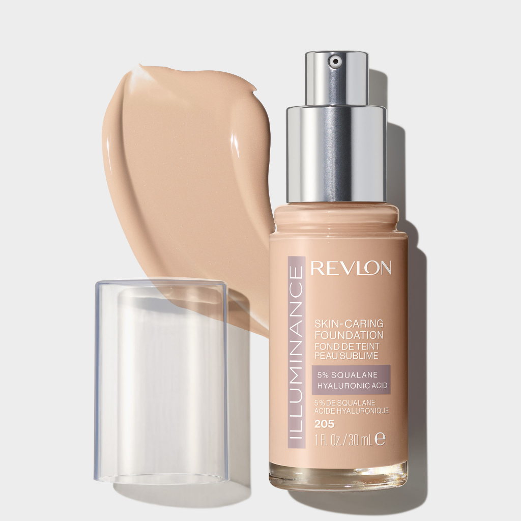 Kem Nền Chăm Sóc Da Illuminance™ - REVLON ILLUMINANCE SKIN-CARING FOUNDATION 5% SQUALENE HYALURONIC ACID