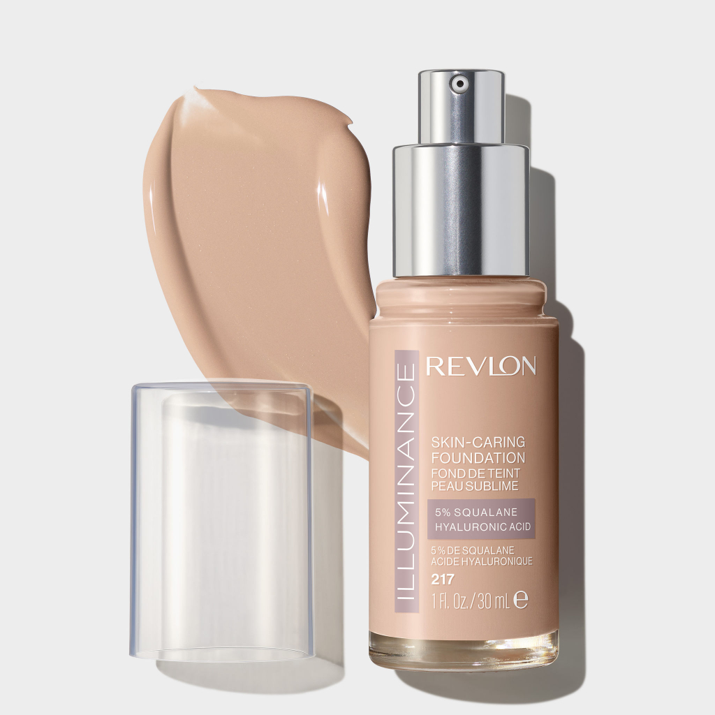 Kem Nền Chăm Sóc Da Illuminance™ - REVLON ILLUMINANCE SKIN-CARING FOUNDATION 5% SQUALENE HYALURONIC ACID