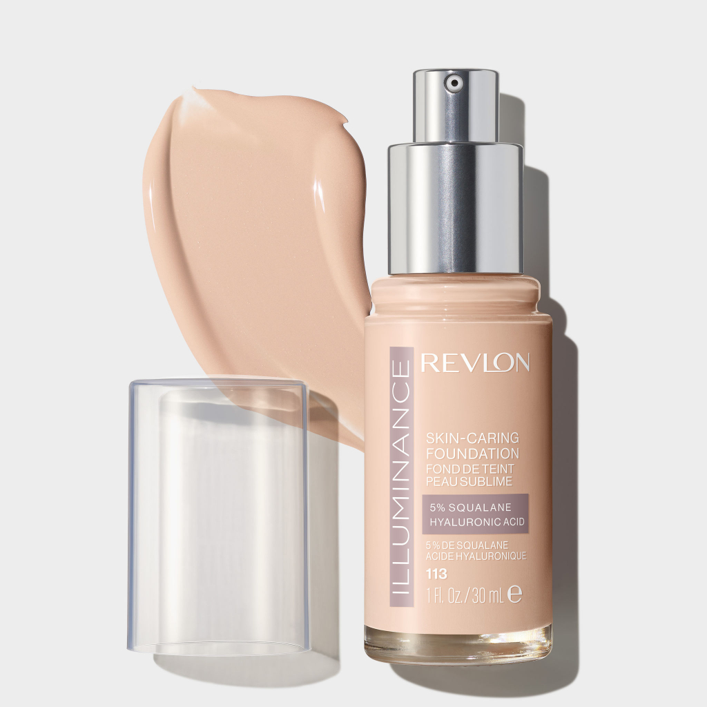 Kem Nền Chăm Sóc Da Illuminance™ - REVLON ILLUMINANCE SKIN-CARING FOUNDATION 5% SQUALENE HYALURONIC ACID