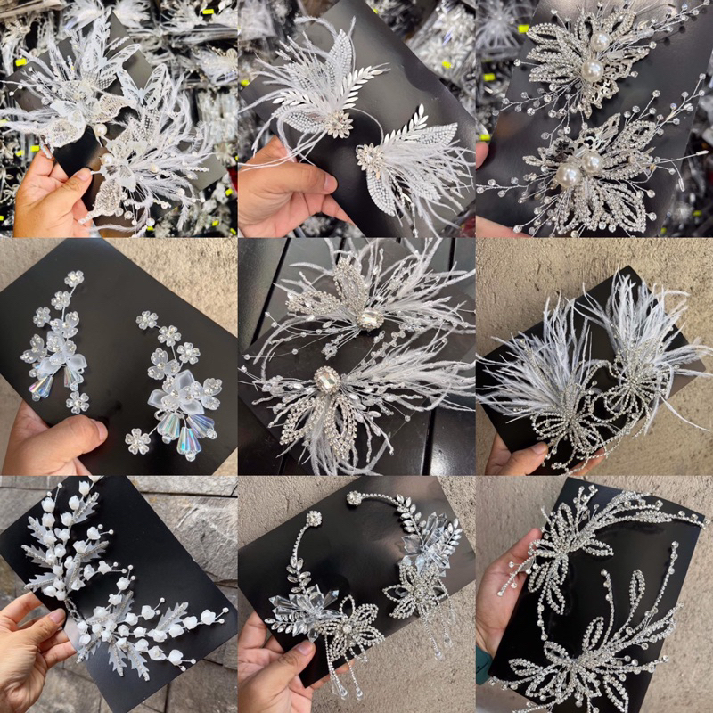 Bộ cài tóc cô dâu