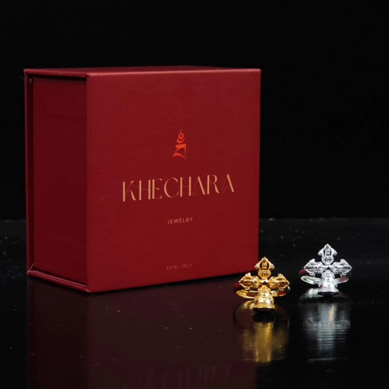 Nhẫn Samaya biểu tượng chuông chày kim cang