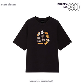 Áo thun Gia Phả Mèo - Chất liệu cotton dày dặn đứng form Scott Platon