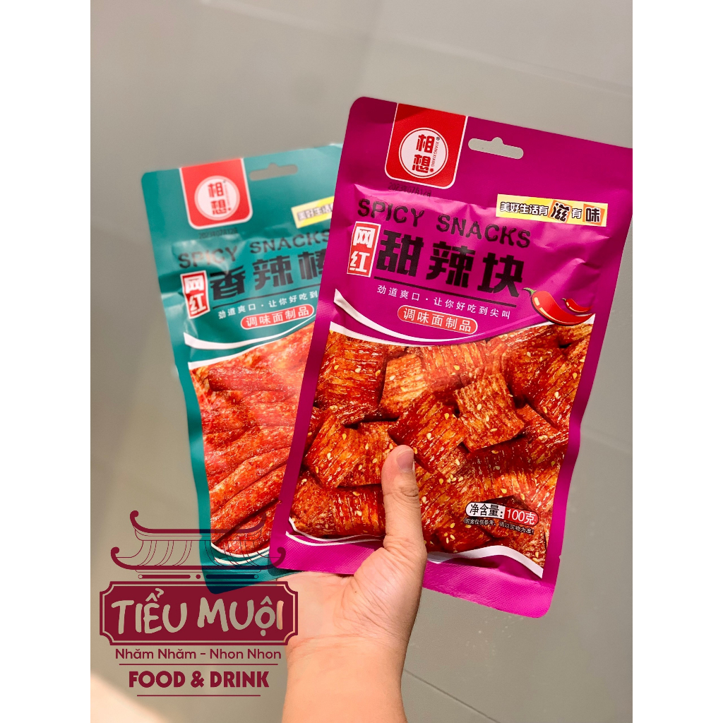 Que Cay Spicy Snack Tứ Xuyên 100g  Ăn Vặt Tiểu Muội