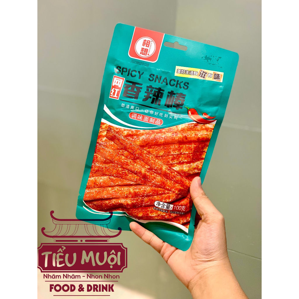 Que Cay Spicy Snack Tứ Xuyên 100g  Ăn Vặt Tiểu Muội