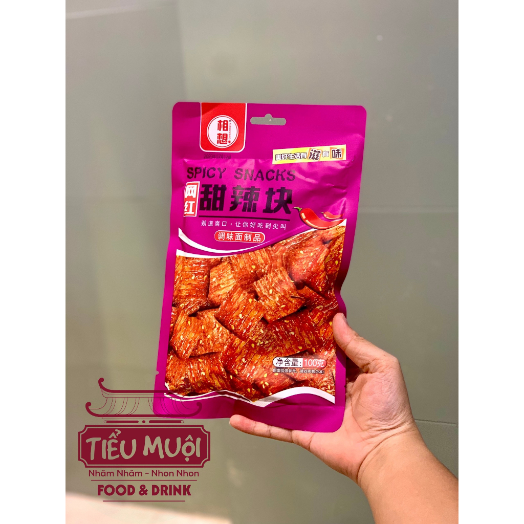 Que Cay Spicy Snack Tứ Xuyên 100g  Ăn Vặt Tiểu Muội