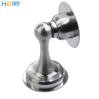 Bộ chặn cửa nam châm chống va đạp inox 304 mẫu dán Hobby Home Decor CC1