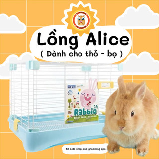lồng alice size lớn dành cho thỏ bọ (ĐỢT NÀY SÀN NHỰA)