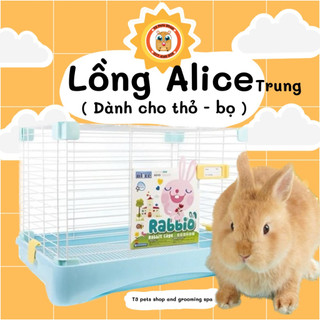 lồng alice thỏ bọ size trung dành cho thỏ, bọ, sóc bắc mỹ