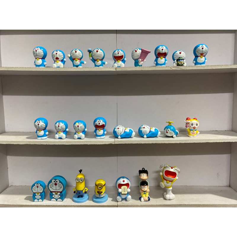 Mô hình Doraemon,minion mini chính hãng