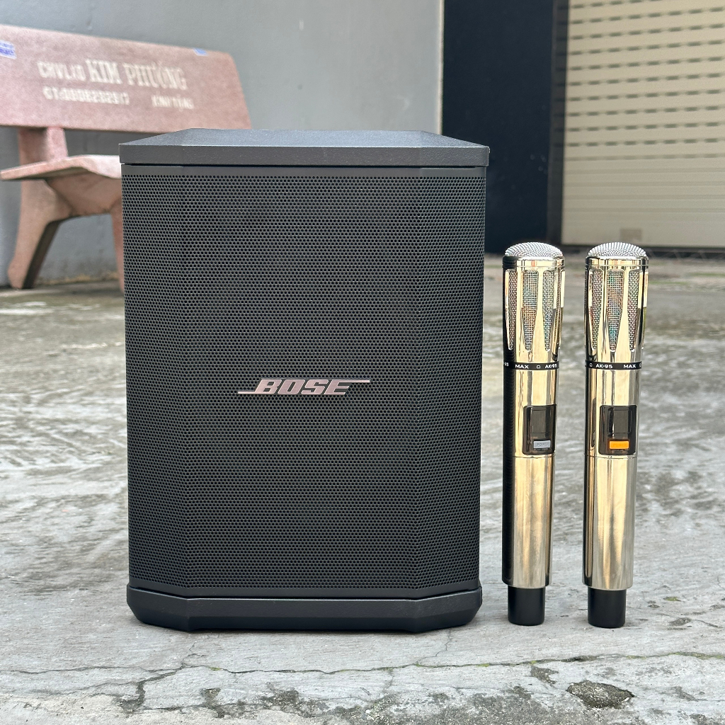 CẶP ĐÔI Loa BO.SE S1 pro 150W Mixer 3 Kênh, Bluetooth, AUX, Hệ Thống PA All-In-One - Micro Không Dây AK95