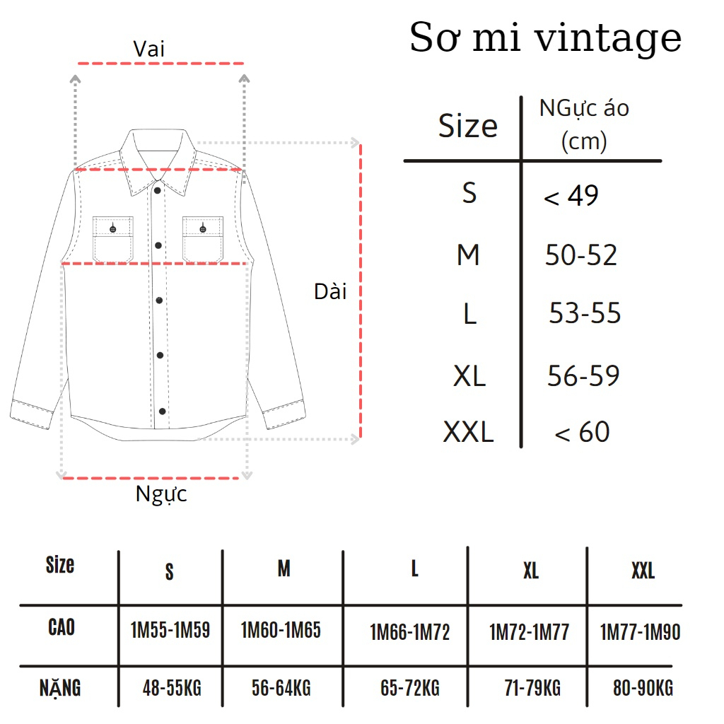 Áo sơ mi Flannel Hiệu - secondhand  - vintage, cổ điển-COB.vintage