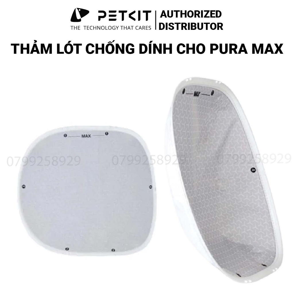 Thảm Lót Chống Dính Dùng Cho Máy Dọn Phân Mèo, Máy Vệ Sinh Cho Mèo Petkit Pura Max, Pura X