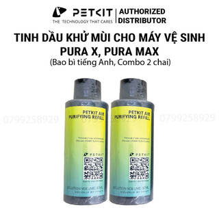  Tinh Dầu Dùng Cho Máy Vệ Sinh Tự Động Cho Mèo Petkit Pura X, Pura Max