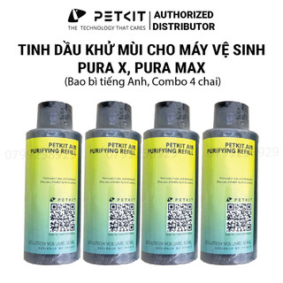  Tinh Dầu Dùng Cho Máy Vệ Sinh Tự Động Cho Mèo Petkit Pura X, Pura Max