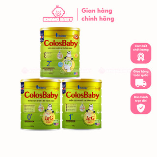 Sữa colosbaby gold số 0,1,2 hộp 800g - shop khang baby