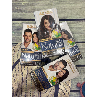 Nhuộm phủ bạc 100% Natural LAVOX không khô lên màu chuẩn🥰