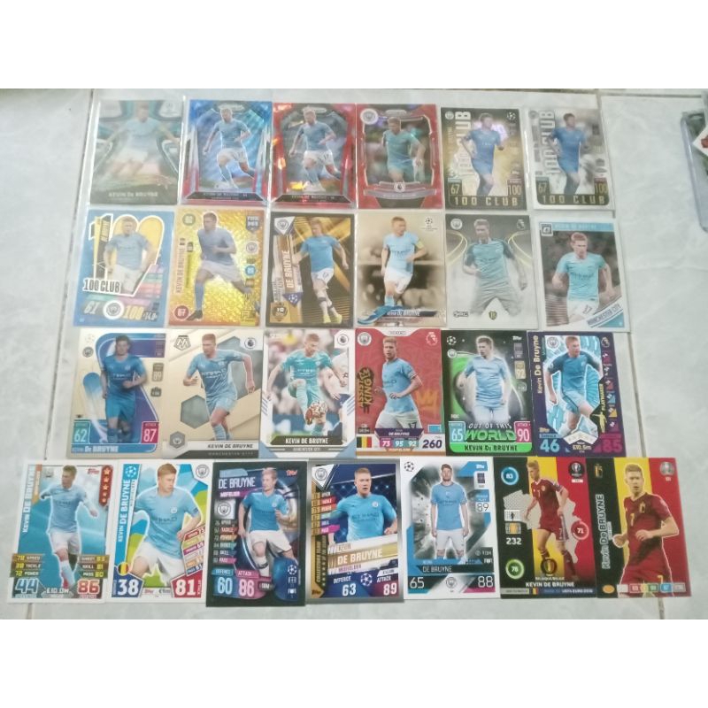 Thẻ cầu thủ De Bruyne - Haaland - Foden - Grealish