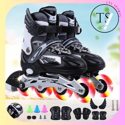 Giày trượt Patin trẻ em, người lớn Sports đủ size Hãng Chính Hãng TÂY SPORT