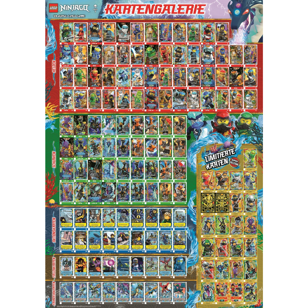 LEGO NINJAGO Trading Card Game  Series 7  - Gói thẻ ninjago chính hãng