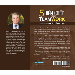Sách 5 Điểm Chết Trong Teamwork
