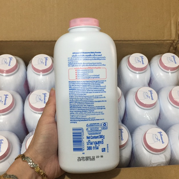 Phấn thơm johnson's baby 100gr thái lan chính hãng