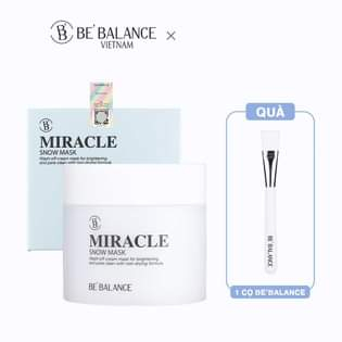 Mặt Nạ Ủ siêu trắng da Miracle Snow Mask BB