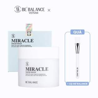 Mặt Nạ Ủ siêu trắng da Miracle Snow Mask BB