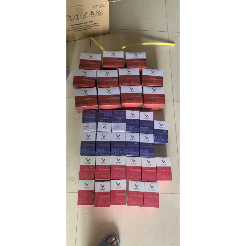 Bộ 3 V Live cung cấp 160 dưỡng chất cho tế bào