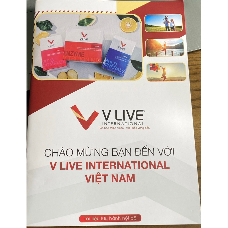 Bộ 3 V Live cung cấp 160 dưỡng chất cho tế bào