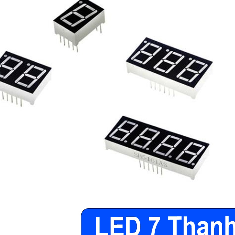 Led 7 Thanh 0.36 0.56 Âm Chung - Dương Chung các loại
