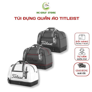 Túi đựng quần áo TITLEIST túi thể thao có ngăn đựng giày da PU chống thấm nước - HC GOLF