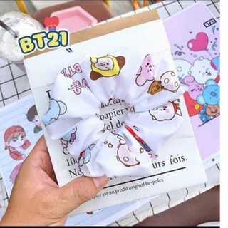 Cột tóc Vải Scrunchies