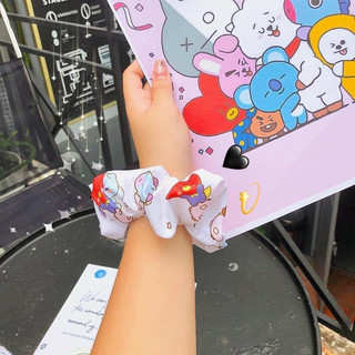 Cột tóc Vải Scrunchies