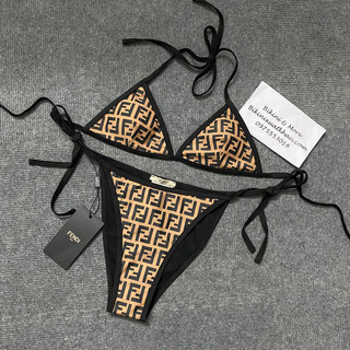 [BKN196B] <BRAND> SET BIKINI FD NÂU VIỀN ĐEN/TRẮNG/ĐỎ