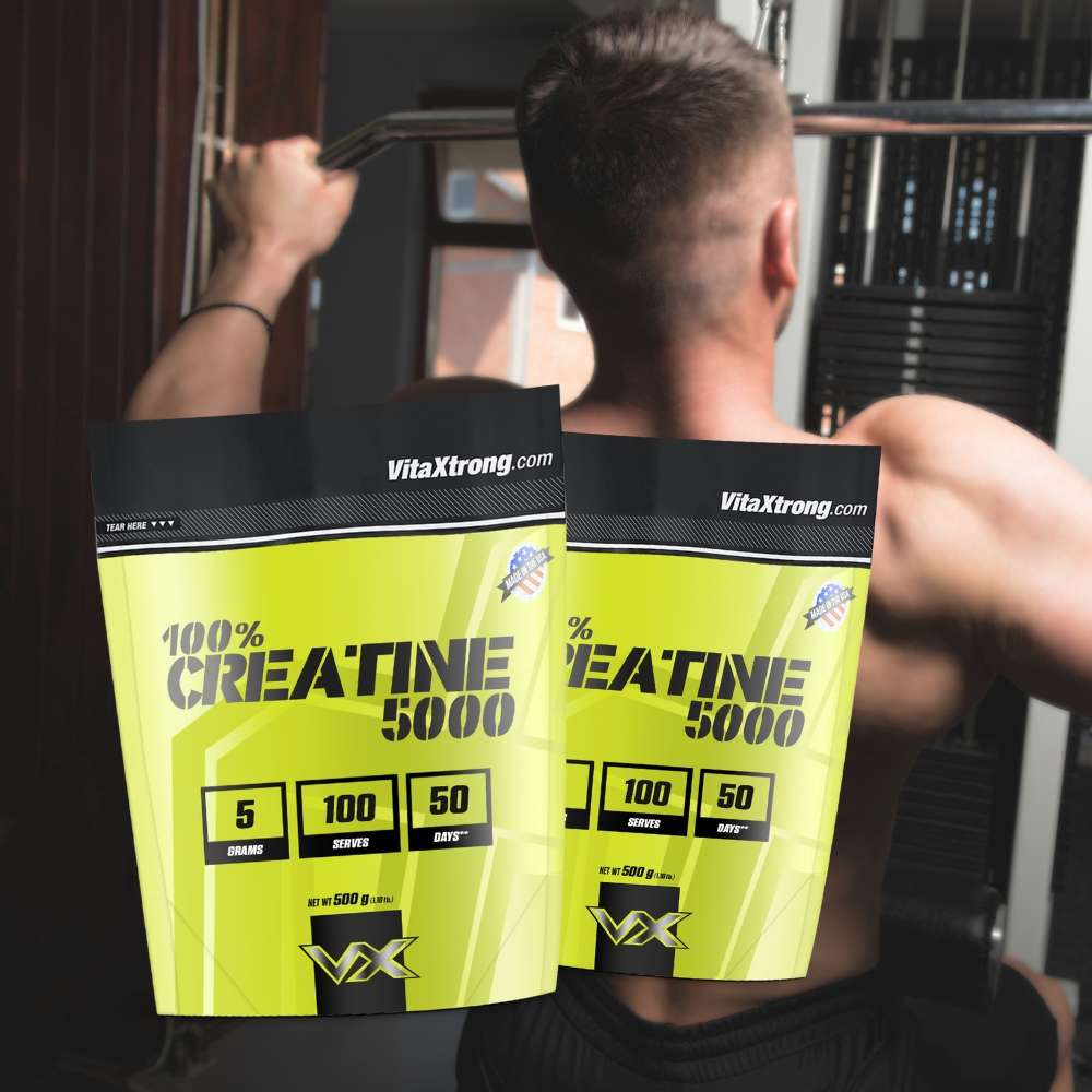 VitaXtrong 100% Pure Creatine Monohydrate 5000  nhập khẩu Mỹ
