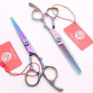 Bộ Kéo Cắt Tóc Nhập Khẩu Thép Nhật Sắc Bén K3 [Tặng kèm bao da+lược+phụ kiện]