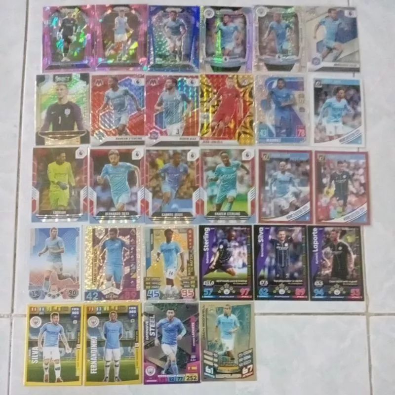 Thẻ insert cầu thủ Manchester City