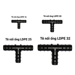 Tê nối ống ldpe 16, tê nối ống ldpe 20, tê nối ống ldpe 25, tê nối ống ldpe 32
